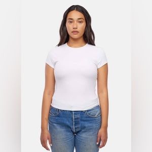 Lacausa Quincy Tee — White